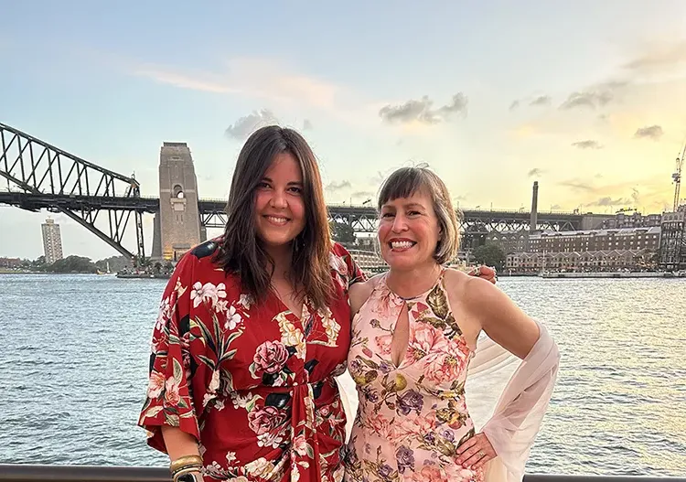 Tamar Hodos and Ioana Dumitru in Sydney